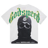 Godspeed Skeletons Masked Man T-Shirts #3020